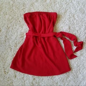 EXPRESS Strapless Dress